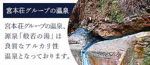 宮本家の温泉　源泉「般若の湯」について