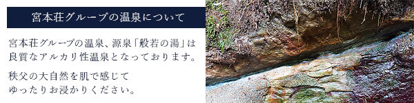 宮本家の温泉　源泉「般若の湯」について